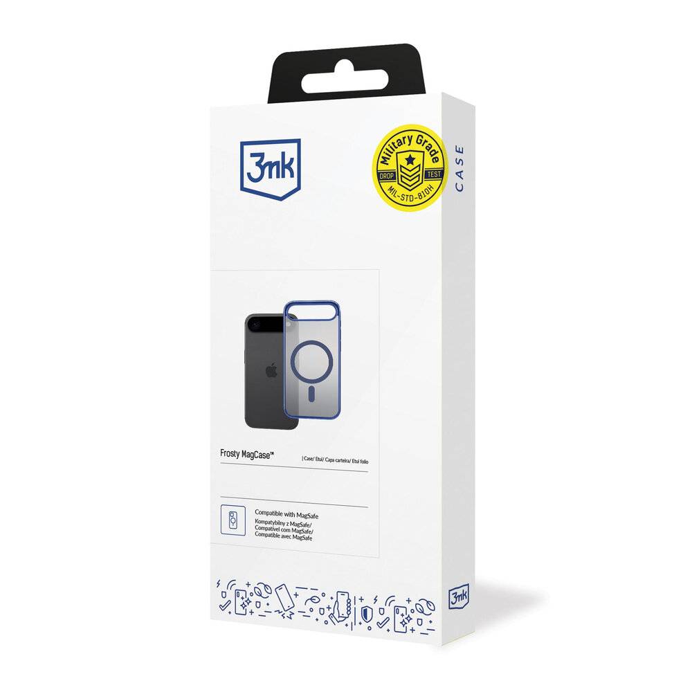 3mk Frosty MagCase iPhone 17 Air - Blau