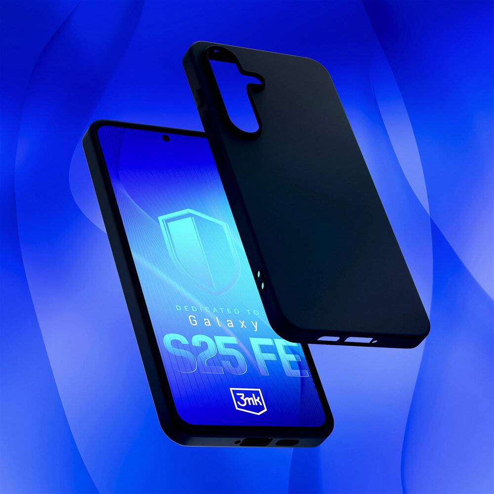 3mk Matt Case Samsung Galaxy S25 FE - Mattschwarz