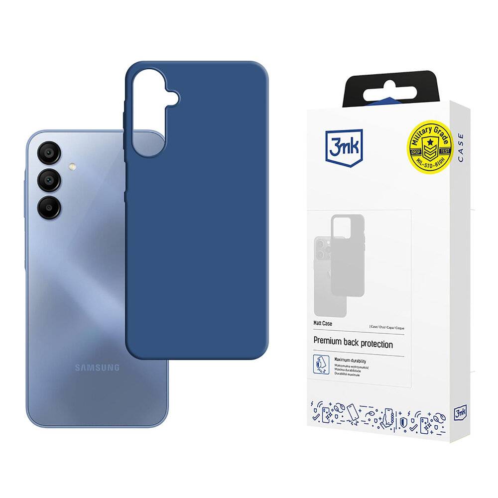 3mk Matt Case Samsung Galaxy A15 5G - Mattblau
