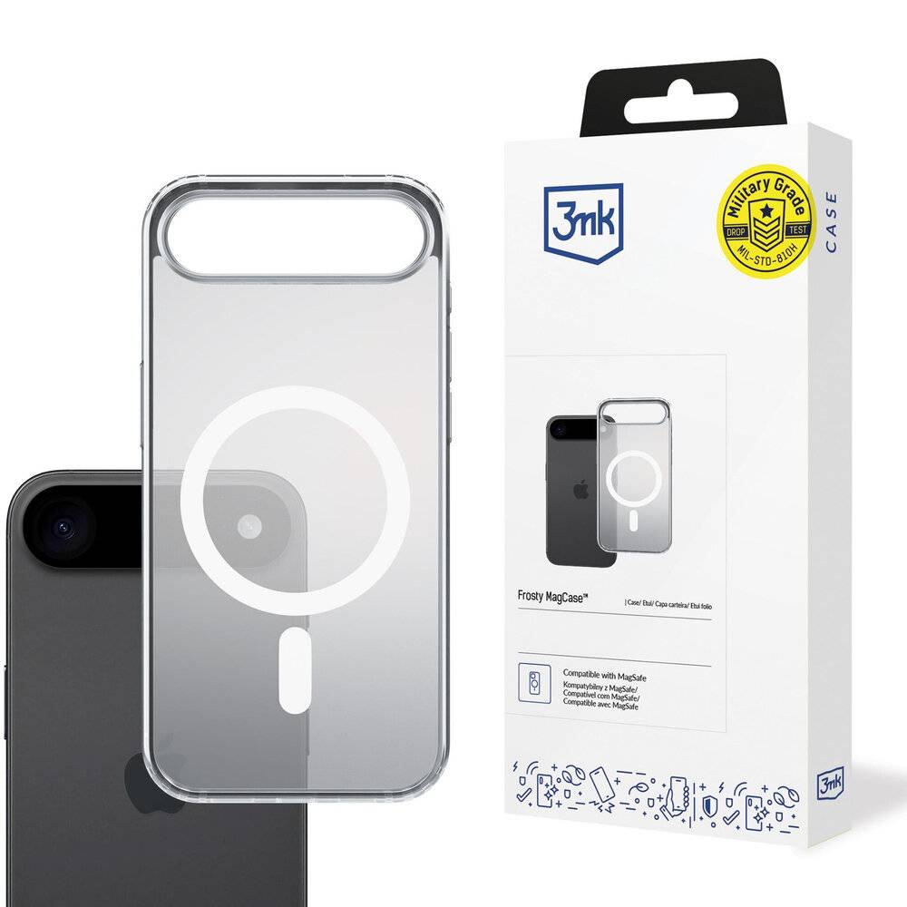 3mk Frosty MagCase iPhone 17 Air - Weiß