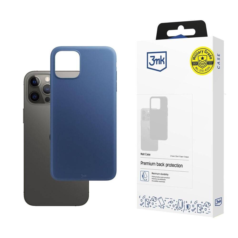 3mk Matt Case iPhone 12 Pro Max - Mattblau