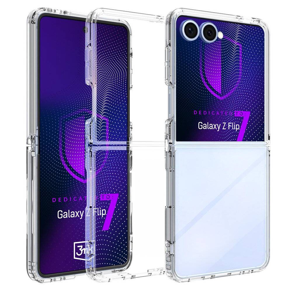 3mk Armor Case Samsung Galaxy Z Flip 7 - Transparent