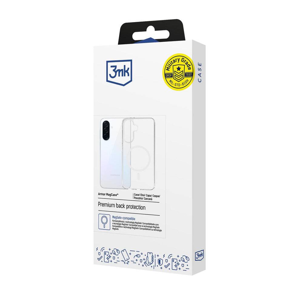 3mk Armor MagCase Samsung Galaxy A36 - transparent
