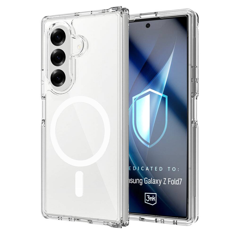 3mk Armor MagCase Samsung Galaxy Z Fold 7 - Transparent