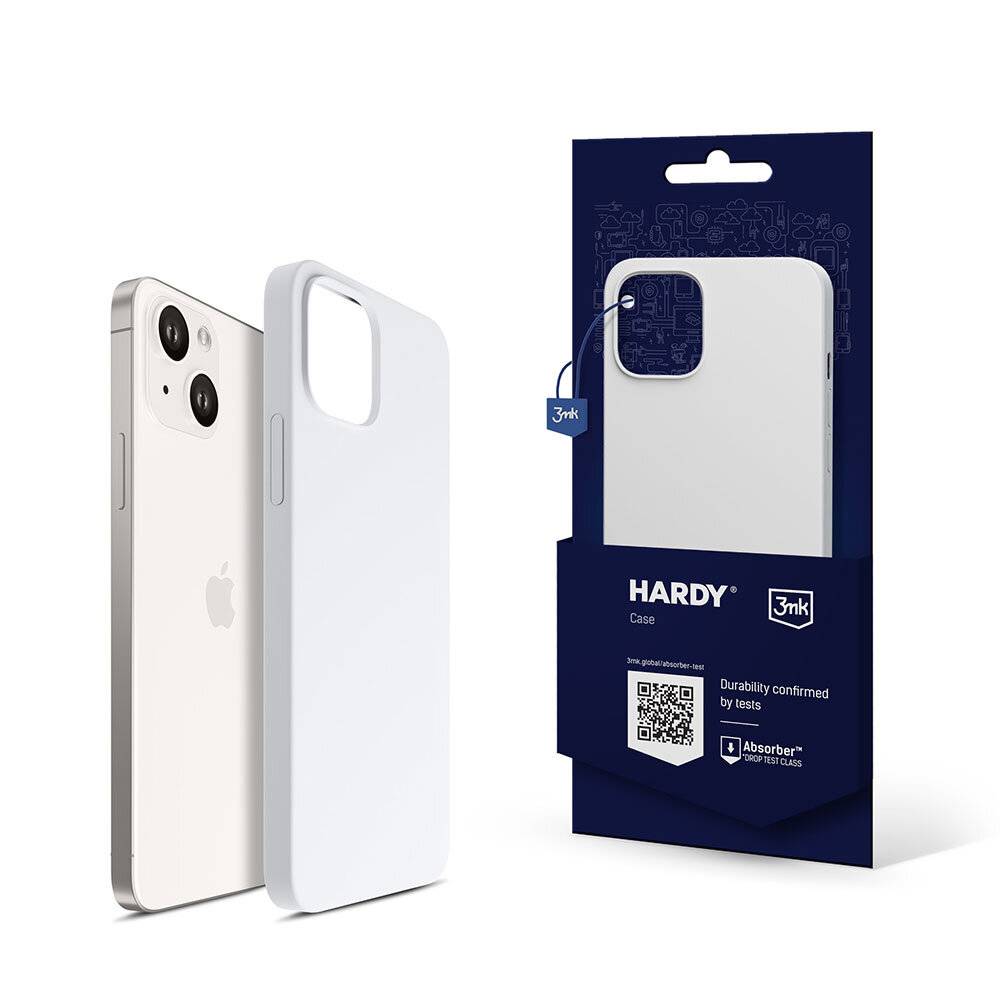 3mk Hardy Silicone MagCase iPhone 14 Plus - Weiß