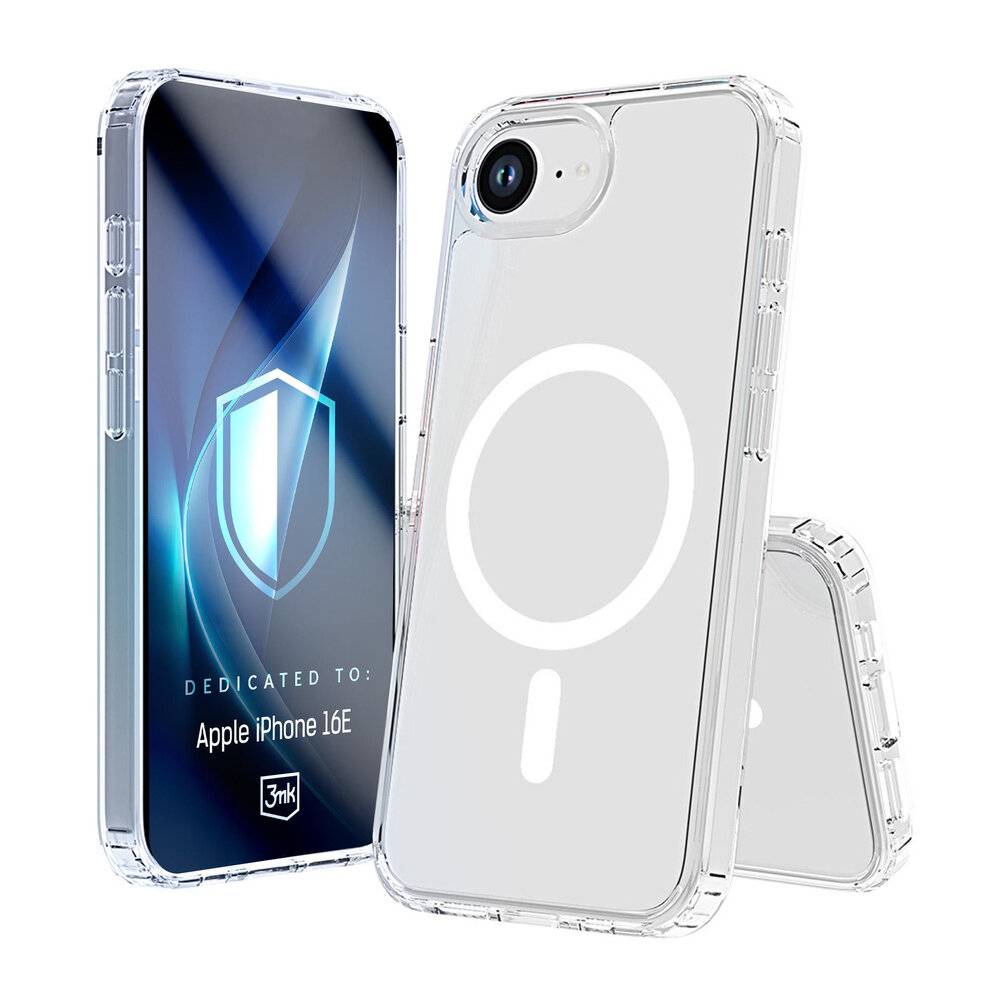 3mk Armor MagCase iPhone 16E - transparent