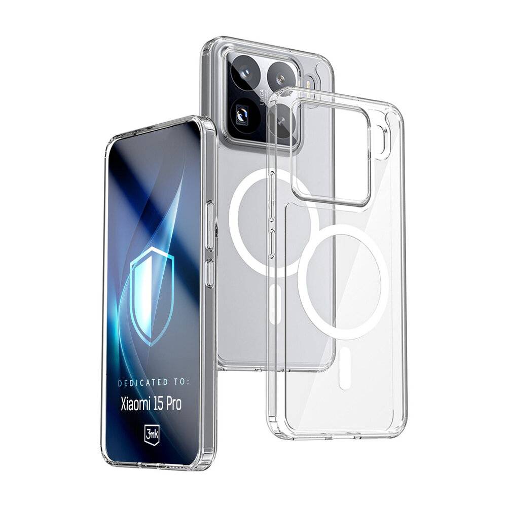 3mk Armor MagCase Xiaomi 15 Pro - transparent