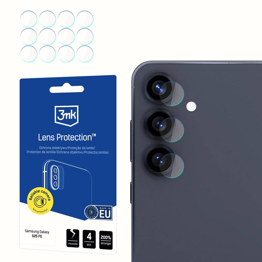 Kameralinsenglas 3mk Linsenschutz Samsung Galaxy S25 FE