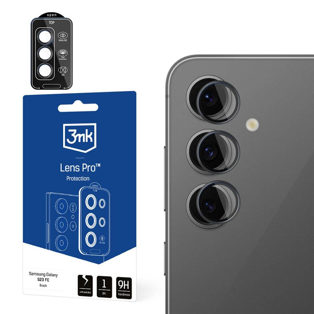 3mk Lens Protection Pro Schutzglas Samsung Galaxy S24 FE - Schwarz
