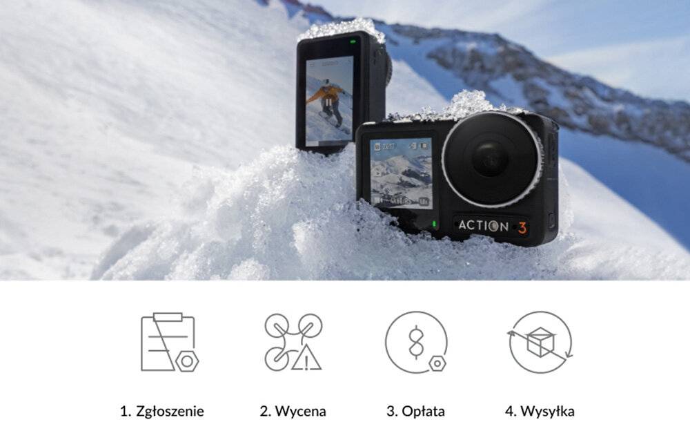 DJI Pflege Auffrischung DJI Osmo Action 4