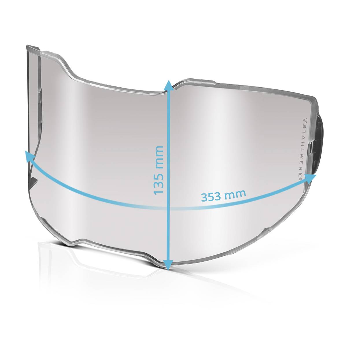 STAHLWERK Schweißhelm Ersatzscheiben 6er Set Ersatzgläser Innen außen für SPLIT