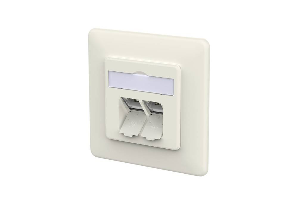 Metz Connect RJ45 Anschlussdose LSA++ 130E381002-I