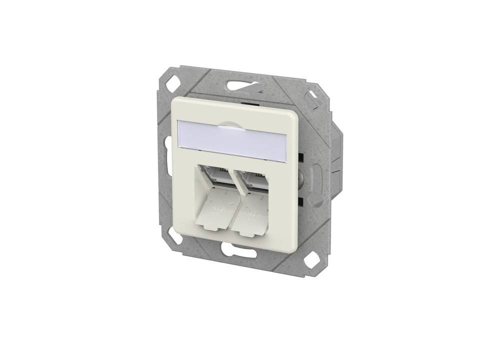 Metz Connect RJ45 Anschlussdose LSA++ 130E381102-I