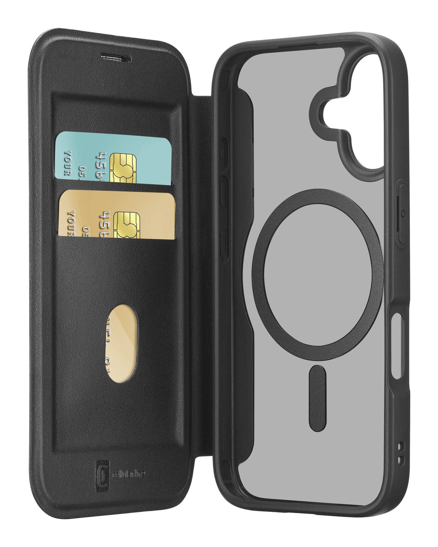 Cellularline Book Case Daily MAG iPhone 17 Black