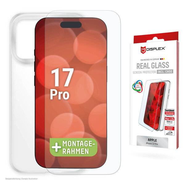 DISPLEX Real Glass + Case iPhone 17 Pro