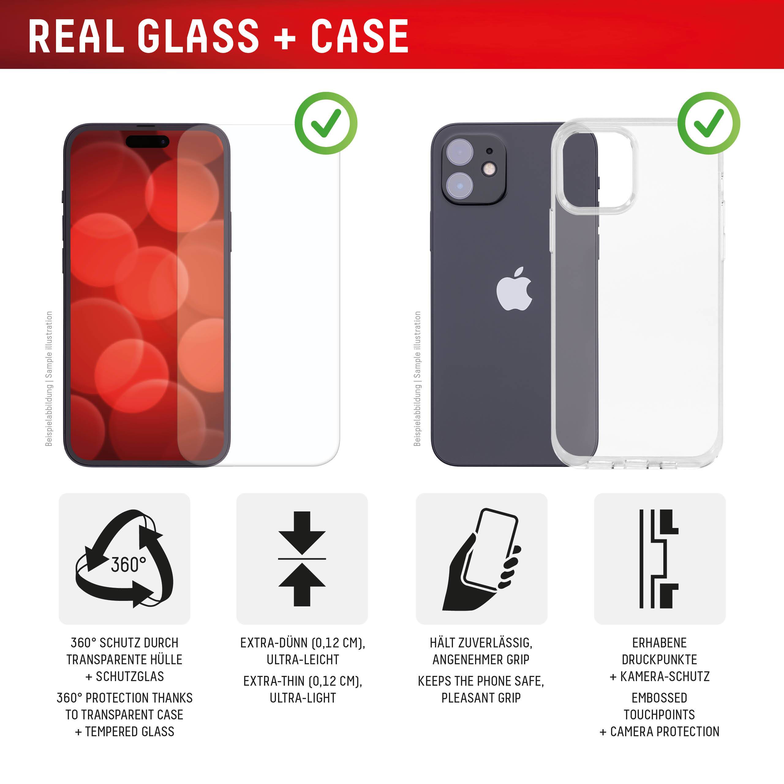 E.V.I. Glas+ Schutzhülle für Apple iPhone 17 Pro Max
