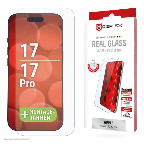DISPLEX Real Glass iPhone 17/17 Pro