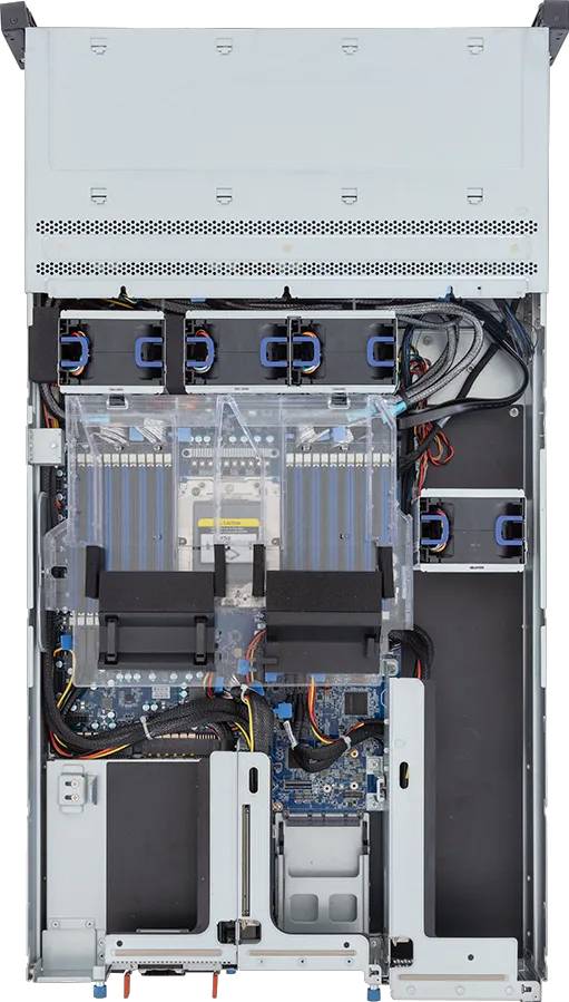 Gigabyte Barebone R263-ZG0-AAL2 (Rev. 3.x) Rack Server 2U Single Sockel SP5 6NR263ZG0DR000ACL2
