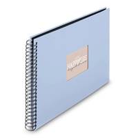 Hama Spiral-Album Fine Art 50 schwarze Seiten Lagune - Bürokleinmaterial300