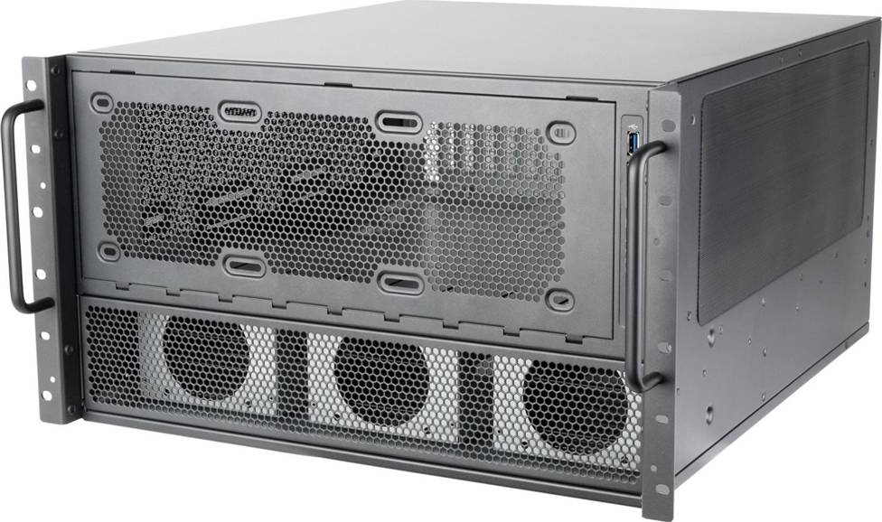 SilverStone RM600 6U Rack-Gehäuse SST-RM600