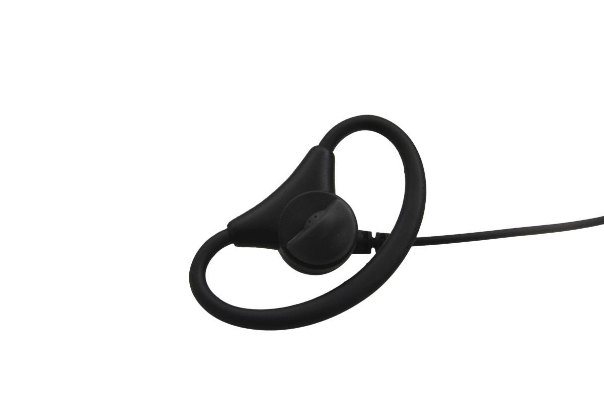 COPACKS Hörsprechgarnitur ES-PB3 mit Mikrofon und D-Form Ohrhänger für Motorola MTP850S MTP850FuG DP4400