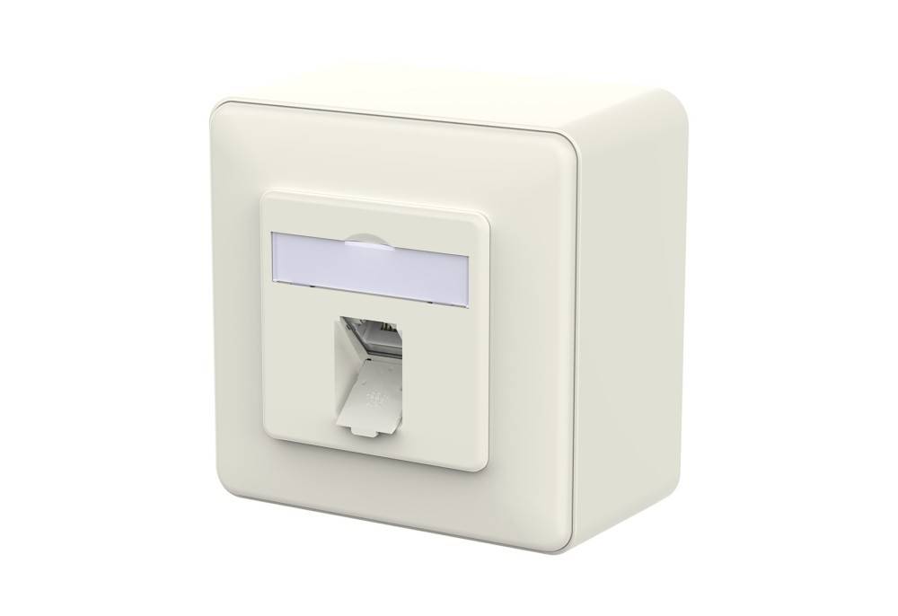 Metz Connect RJ45 Anschlussdose IDC 130D370002-I