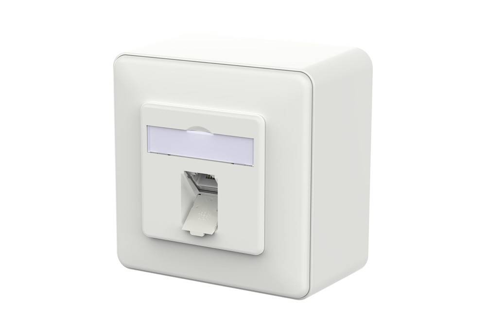 Metz Connect RJ45 Anschlussdose IDC 130D370027-I