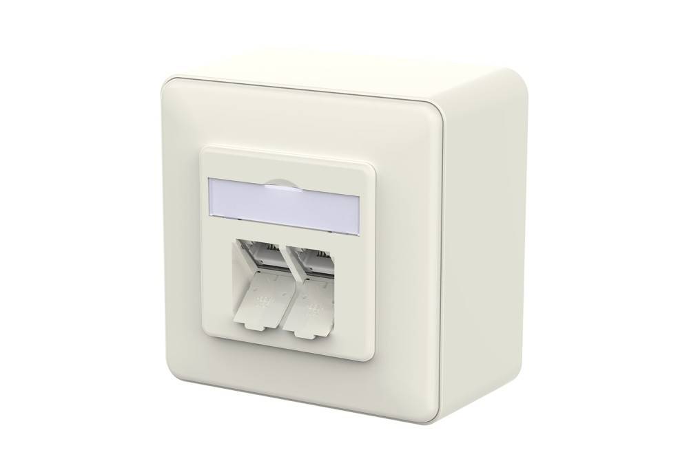 Metz Connect RJ45 Anschlussdose IDC 130D380002-I