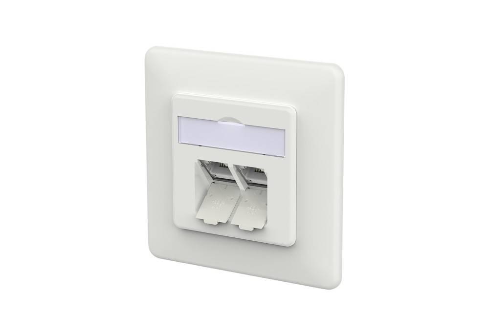 Metz Connect RJ45 Anschlussdose LSA++ 130E381027-I