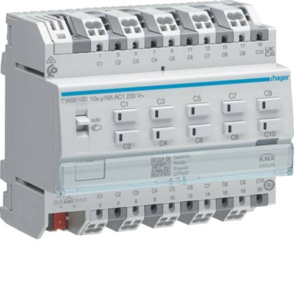 Hager Schalt-/Jal.akt. TYAS610D