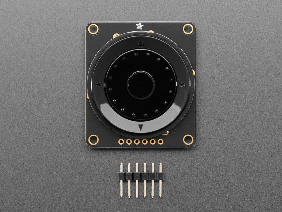 Adafruit ANO Rotary Encoder I2C Adapter, Drehencoder, 5 Taster, seesaw, Stemma QT, 3-5V