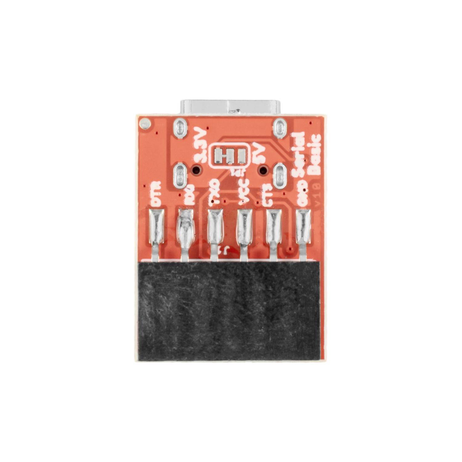 BerryBase CH340C USB zu TTL Modul, TX / RX Datenanzeige LEDs, USB-C, 3,3V 5V