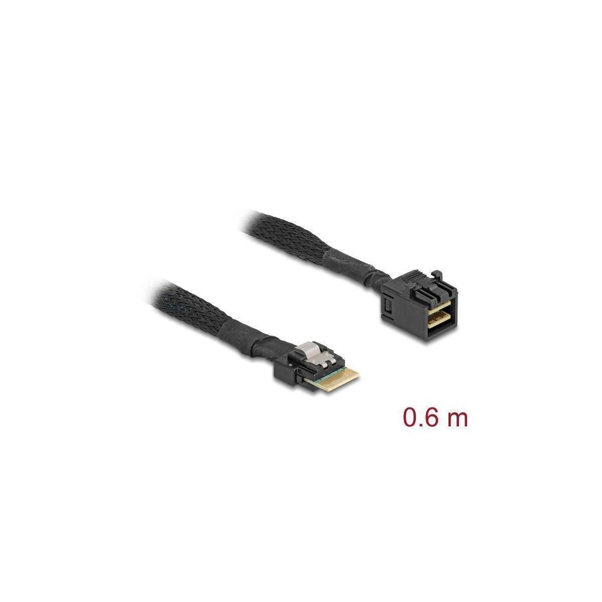 Delock Kabel Mini SAS HD SFF-8643 zu Slim SAS SFF-8654 4i 60 cm