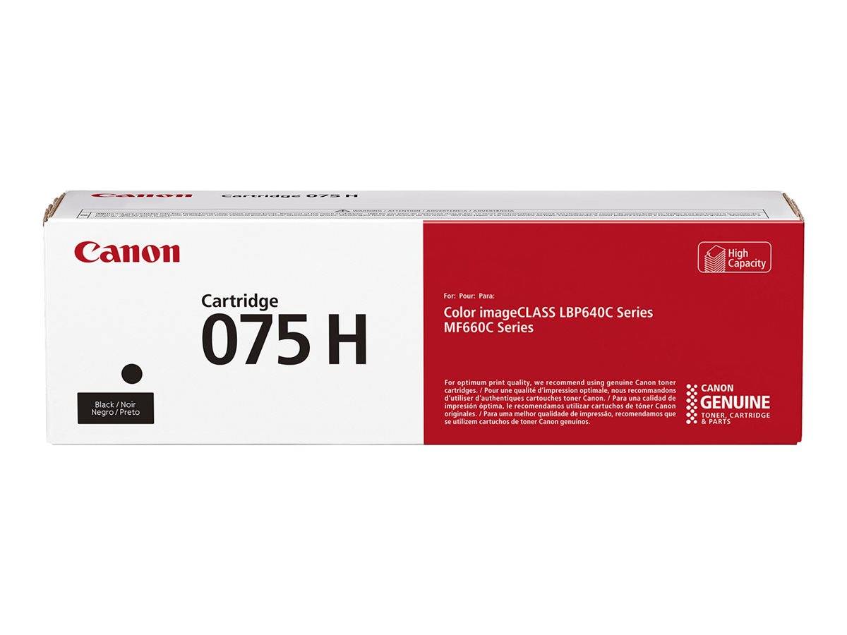 Canon 075H BK schwarz Toner