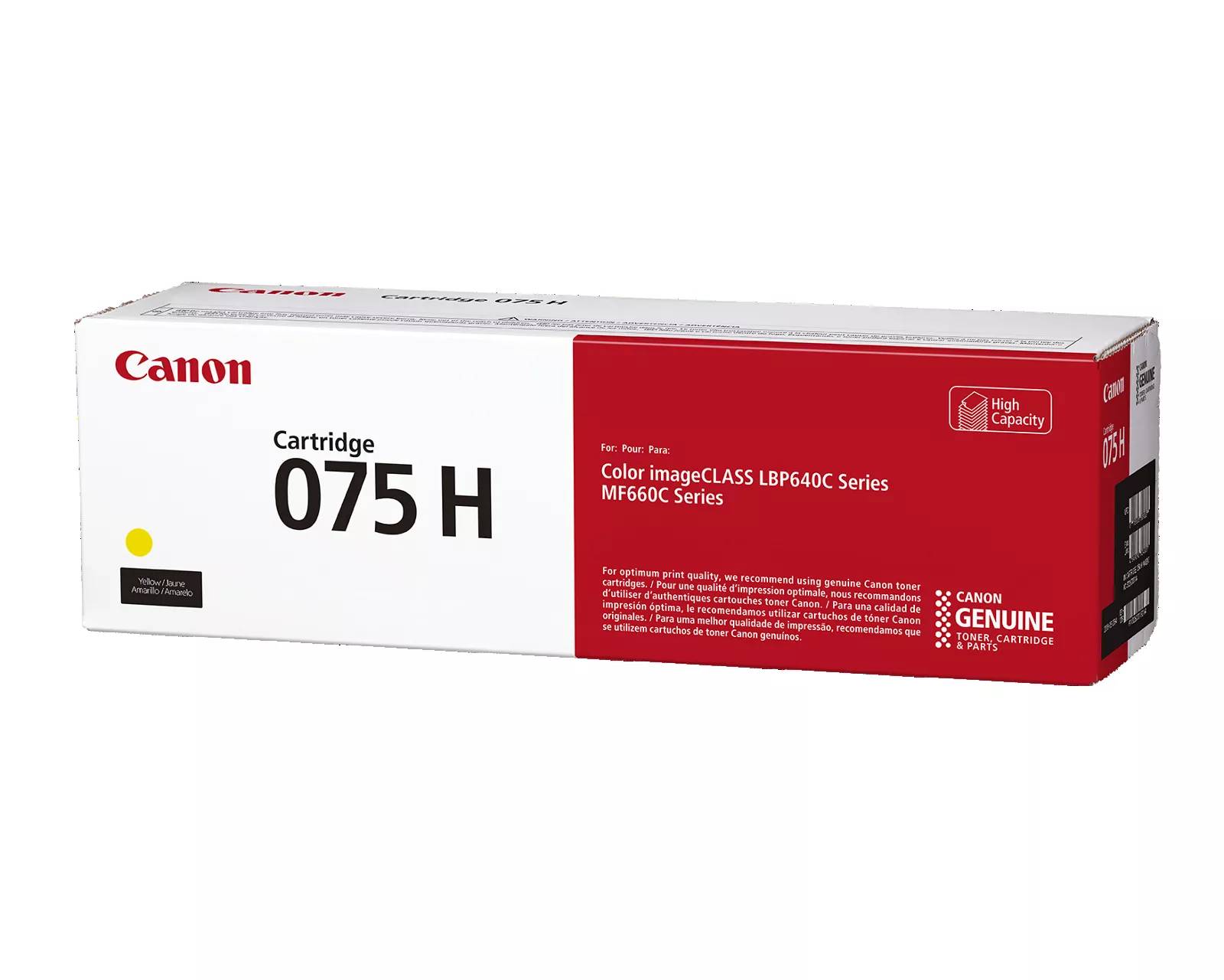 Canon 075 H - Mit hoher Kapazität - Gelb - original