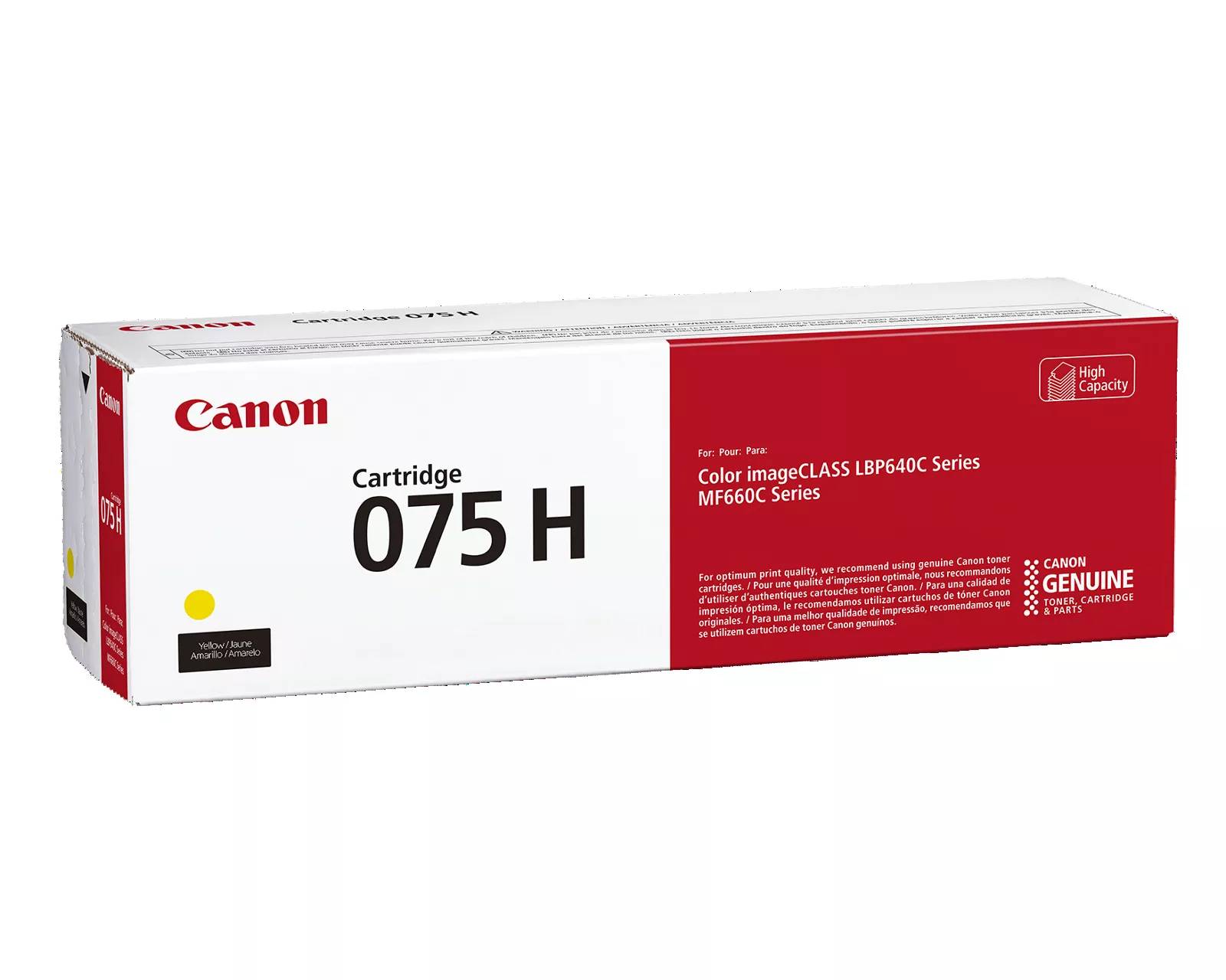 Canon 075 H - Mit hoher Kapazität - Gelb - original