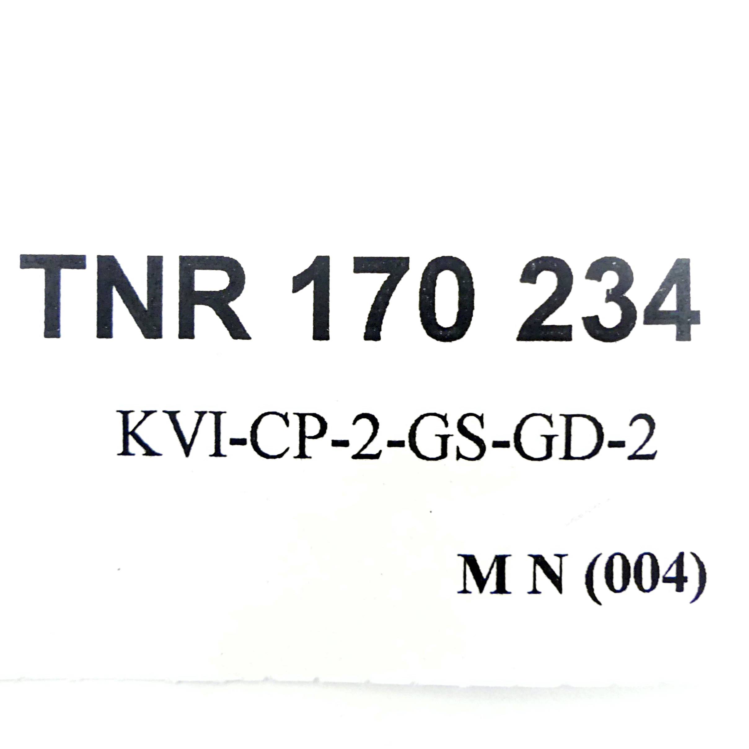 FESTO Verbindungsleitung KVI-CP-2-GS-GD-2 (170 234)