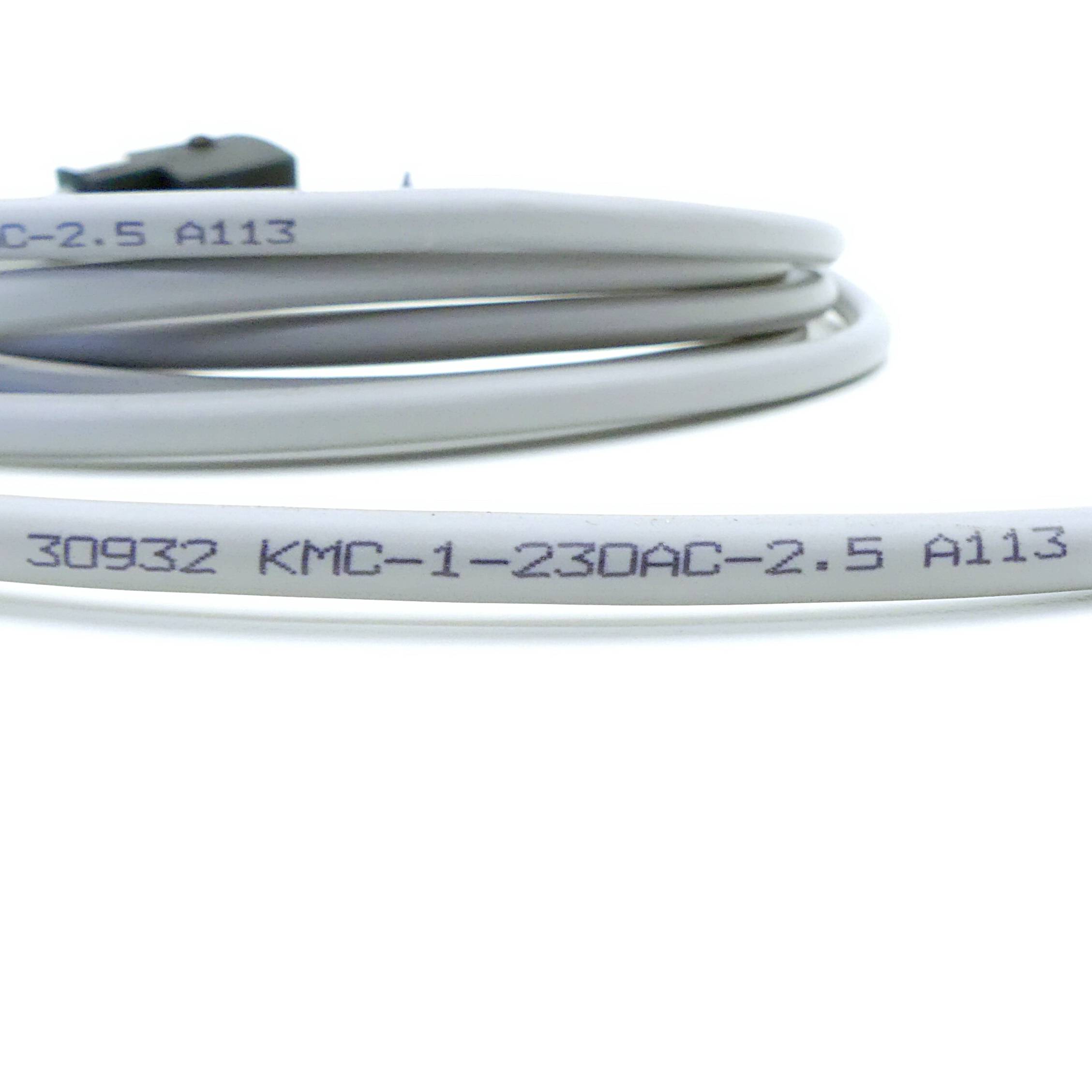 FESTO 2 Stück Verbindungsleitung 30932 (KMC-1-230AC-2,5)