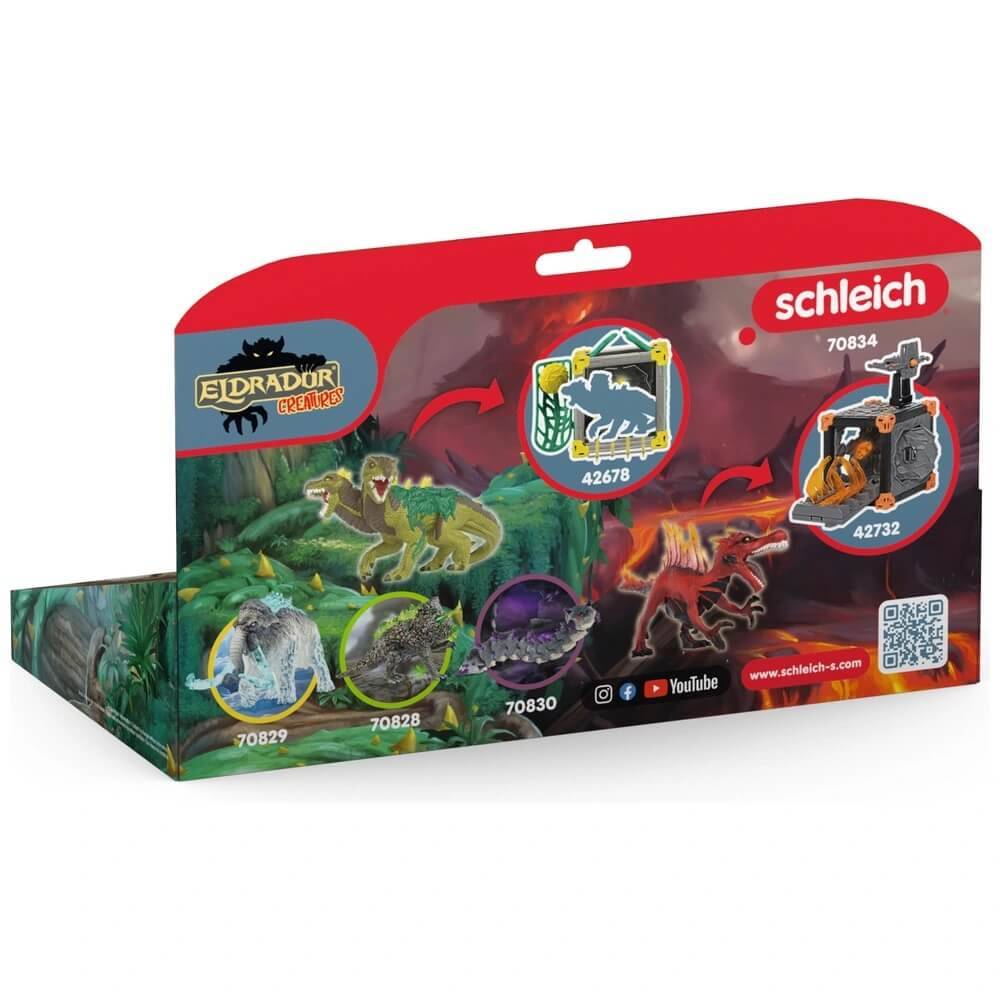 Schleich 70834 - Feuersaurier vs. Dschungelechse - ELDRADOR CREATURES