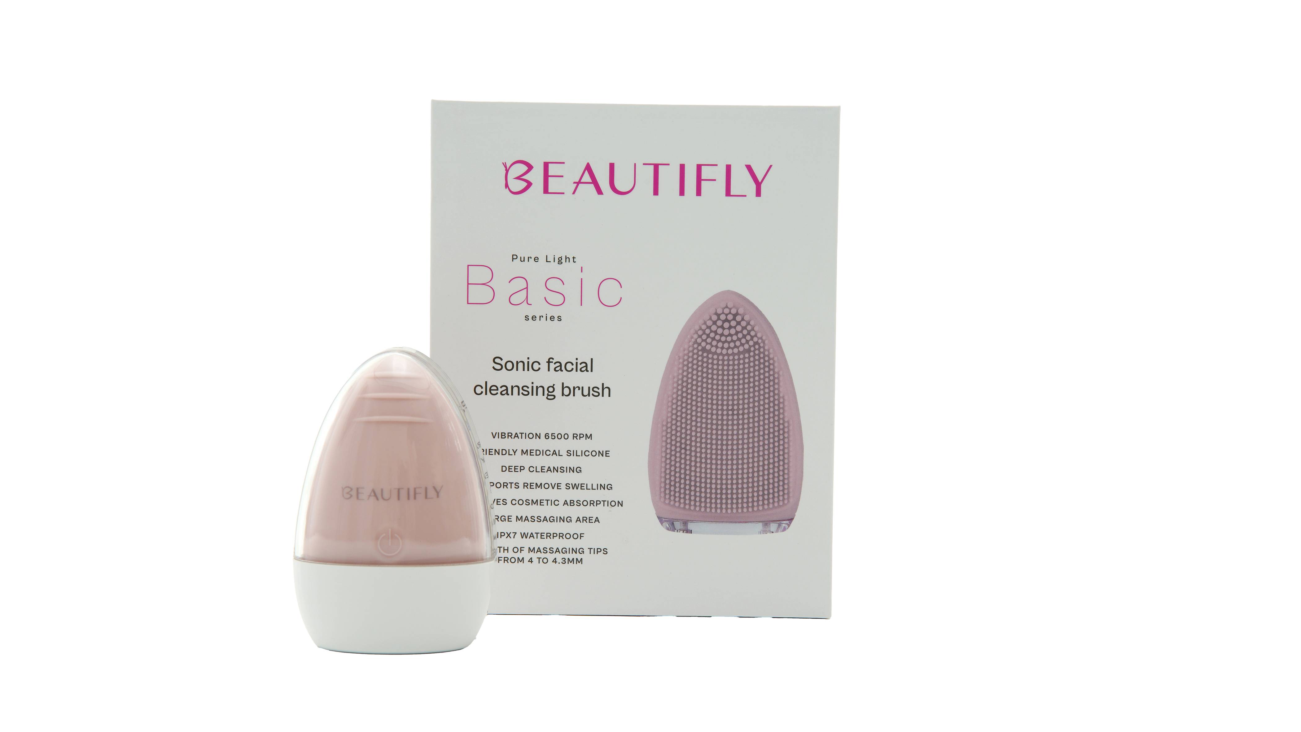 BEAUTIFLY Pure Light Schall-Gesichtsbuerste