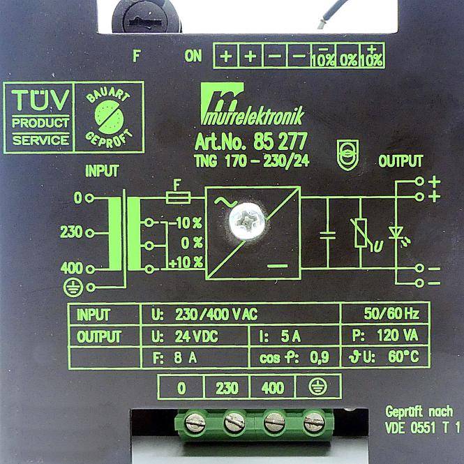 Murrelektronik Transformator TNG 170-230/400/24 (85 277)