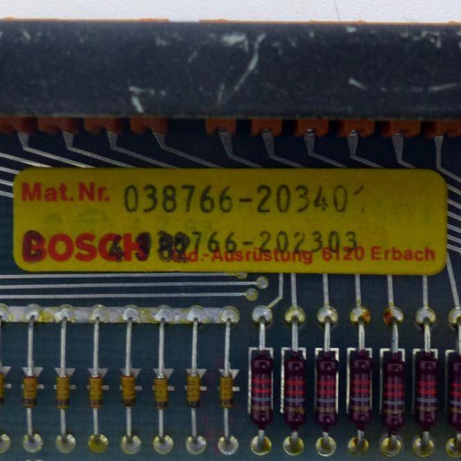 BOSCH Eingangskarte (038766-203401)