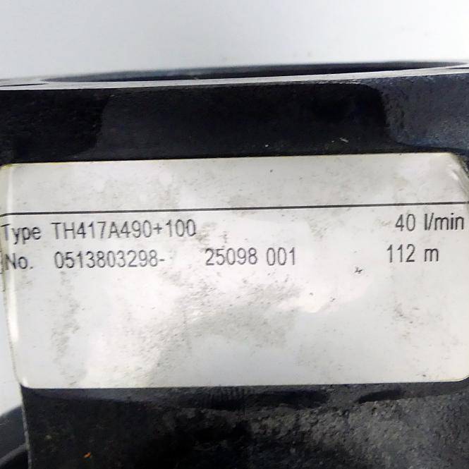 Grundfos Tauchpumpe (TH417A490+100)