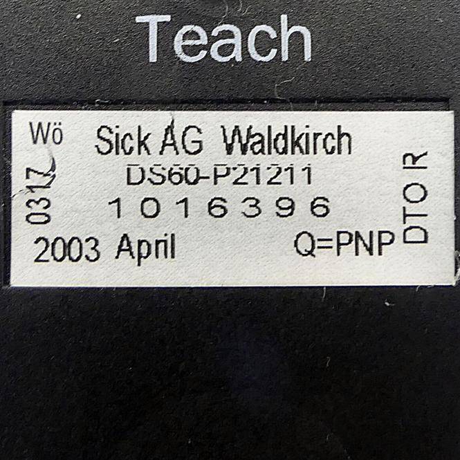 SICK Distanzsensor DS60-P21211 (1016396)