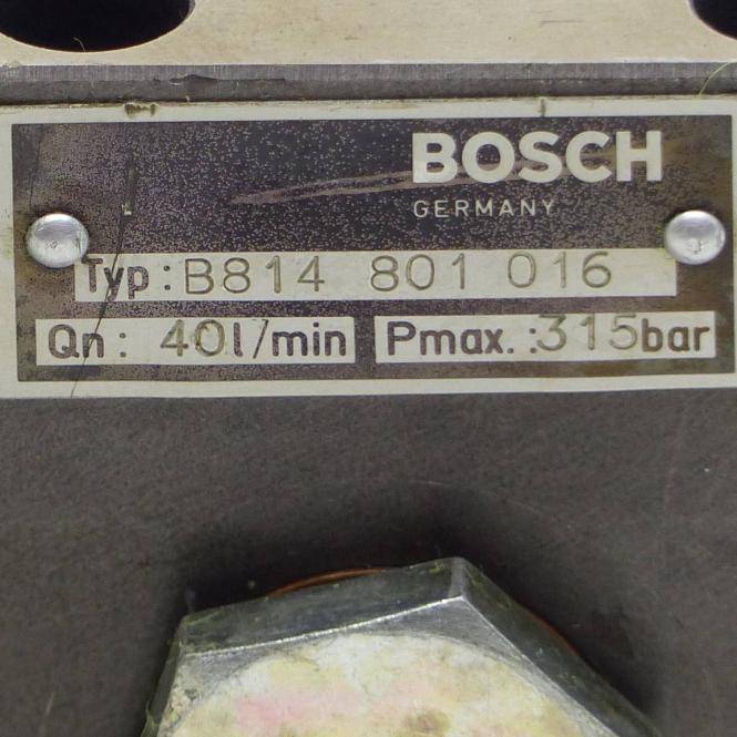 BOSCH Stromregelventil B814801016 (B 814 801 016)