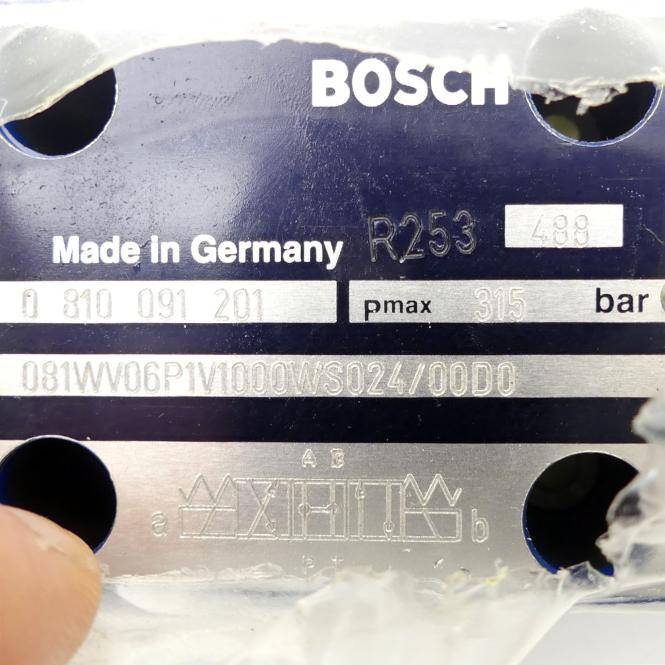 Bosch 4/3 Wegeventil 081WV06P1V1000WS024/00D0 (0 810 091 201)