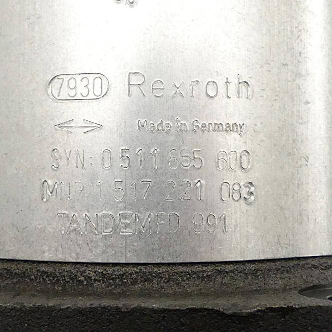 Bosch Zahnradpumpe / Doppelpumpe 0 511 665 600 (1 517 221 083; 1 517 221 082)