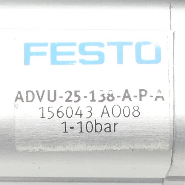 FESTO Zugstangenzylinder ADVU-25-138-A-P-A (156043)