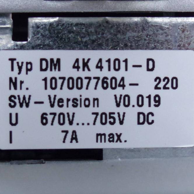 BOSCH Servo Drive DM 4K 4101-D 1070077604- 220 (1070077604-220)