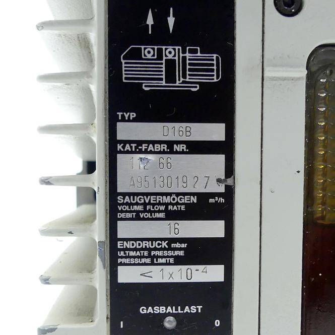 leybold Vacuumpumpe D16B (D16B)